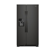 Whirlpool Black 21 Cu. Ft. French Door Refrigerator 