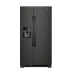 Whirlpool Black 21 Cu. Ft. French Door Refrigerator 