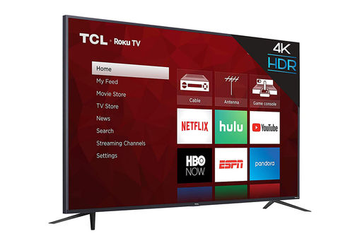 Smart TV 4K UHD LED ROKU de 65” de TCL 65S425 