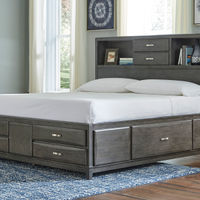 Signature Design by Ashley Caitbrook Platform Queen Bed- Room View