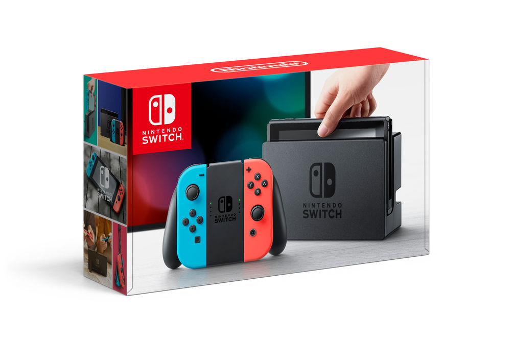 Nintendo Switch with Neon Joy-Con - Sonic Team Racing Bundle 