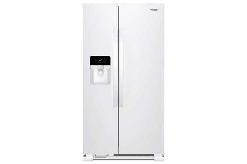 Whirlpool White 21 Cu. Ft. French Door Refrigerator 