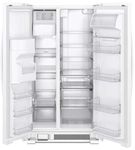 Whirlpool White 21 Cu. Ft. French Door Refrigerator- Open View