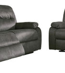 Signature Design by Ashley Bolzano-Slate Reclining Sofa and Loveseat