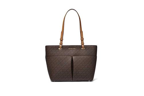 Michael Kors Bedford Medium Signature Tote - Brown