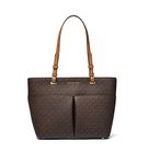 Michael Kors Bedford Medium Signature Tote - Brown