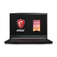 MSI 15.6 Inch i7-9750H Gaming Laptop 