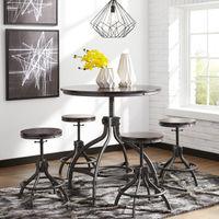 Signature Design by Ashley Odium 5-Piece Counter Height Dining Set- Room View