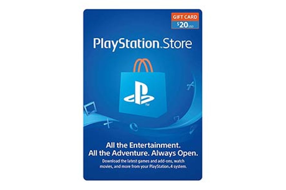 $20 PlayStation Now Card