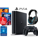 Sony PlayStation 4 Slim 1TB Video Game Console - Madden 20 & Wolfenstein Youngblood Mega Bundle