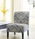 Signature Design by Ashley Honnally - Sapphire  Accent Chair - Sample Room View