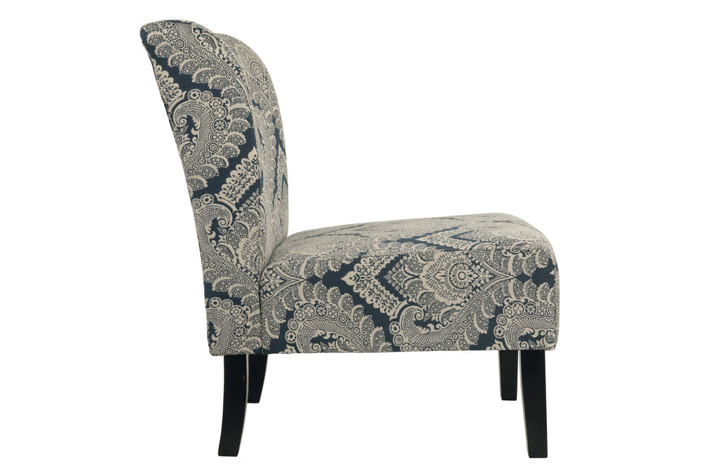 Signature Design by Ashley Honnally - Sapphire  Accent Chair - Side View