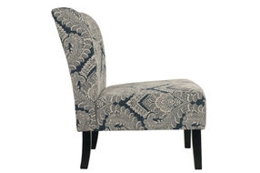 Signature Design by Ashley Honnally - Sapphire  Accent Chair - Side View