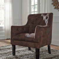 Signature Design by Ashley Drakelle - Mahogany Accent Chair - Sample Room View