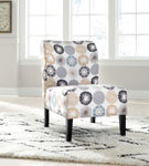 Signature Design by Ashley Triptis Gray and Tan Design Accent Chair - Sample Room View