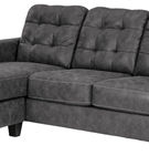 Benchcraft Venaldi-Gunmetal Sofa Chaise - Alternate View