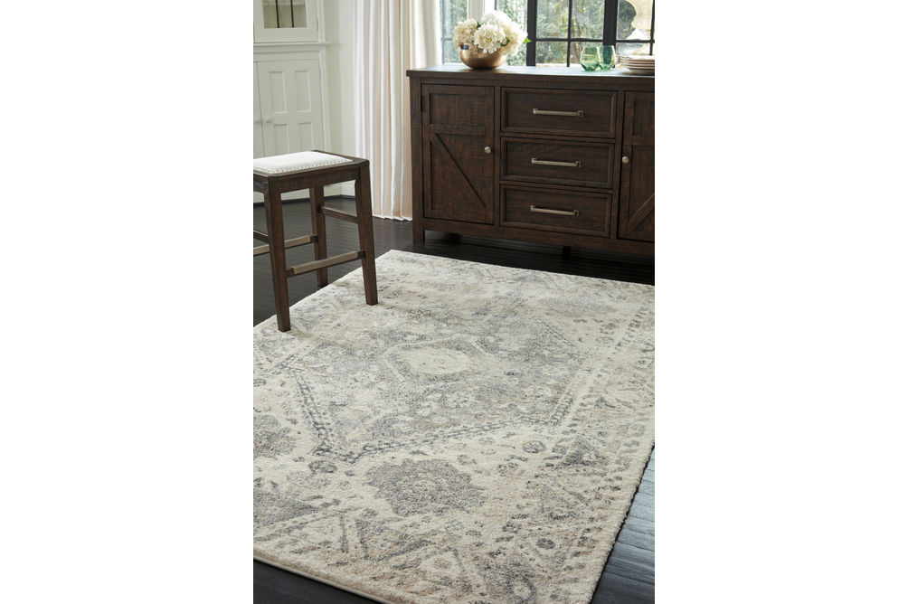 Signature Design by Ashley Precia Accent Rug - Sample Room View