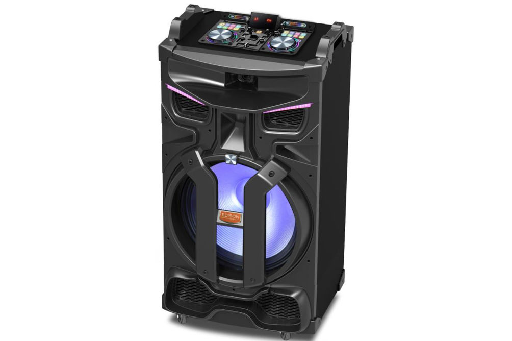 Edison Professional 4500W Party System 850 Bluetooth Speaker