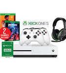 Microsoft Xbox One S 1TB Video Game Console - Madden 20 & Wolfenstein Youngblood Mega Bundle