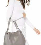 Michael Kors Raven Large Shoulder Tote - Pearl Gray Alternate View