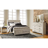 Signature Design by Ashley Bellaby 7-Piece Queen Bedroom Set - Sample Room View