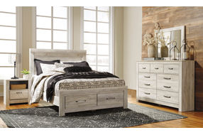 Signature Design by Ashley Bellaby 7-Piece Queen Bedroom Set - Sample Room View