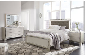 Signature Design by Ashley Lonnix 6-Piece Queen Bedroom Set - Room View