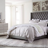 Signature Design by Ashley Coralayne 6-Piece King Bedroom Set- Room View