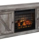 Signature Design by Ashley Wynnlow 63 Inch TV Stand with Electric Fireplace