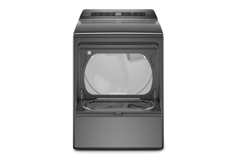 Whirlpool Chrome Shadow 7.4 Cu. Ft. Electric Dryer - Interior View