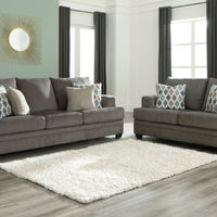 Signature Design by Ashley Dorsten-Slate Sofa and Loveseat- Room View