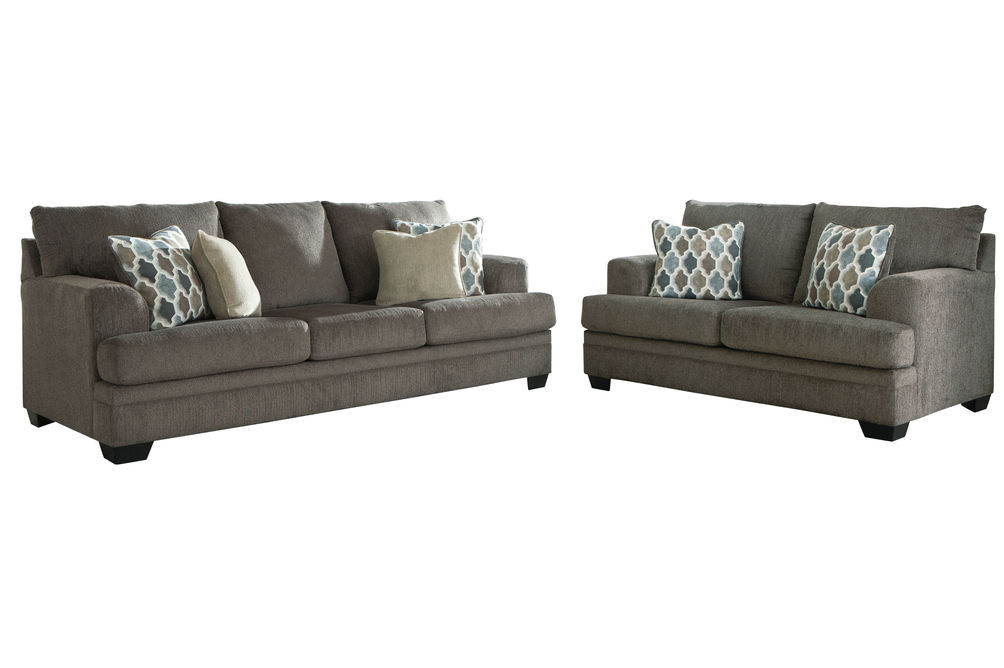 Signature Design by Ashley Dorsten-Slate Sofa and Loveseat