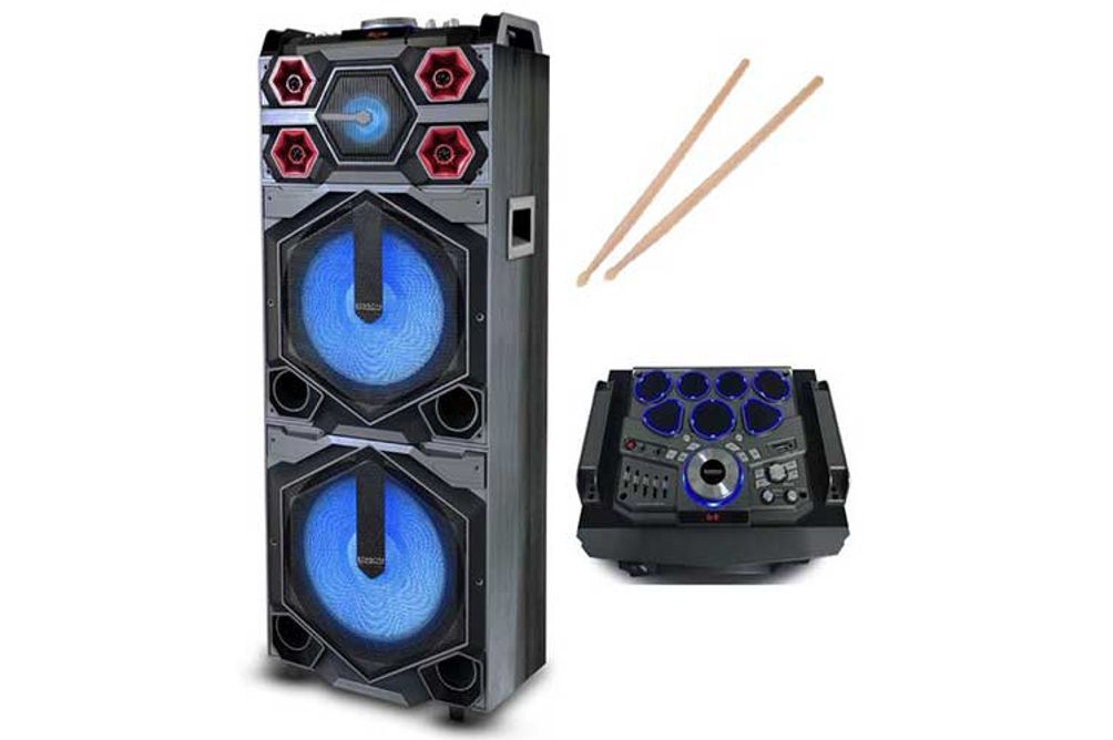 Edison Professional 6000W Drum Speaker System
