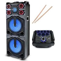 Edison Professional 6000W Drum Speaker System