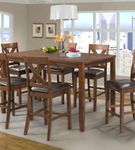 Elements Alex 7-Piece Counter Height Dining Set- Sample Room View