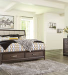 Signature Design by Ashley Brueban 6-Piece King Bedroom Set- Room View