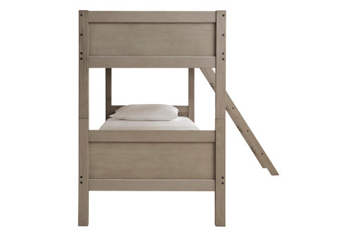 Signature Design by Ashley Lettner Twin over Twin Bunk Bed- Side View