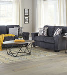 Signature Design by Ashley Waylark-Slate Sofa and Loveseat- Room View