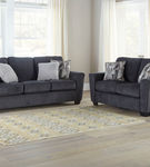 Signature Design by Ashley Waylark-Slate Sofa and Loveseat