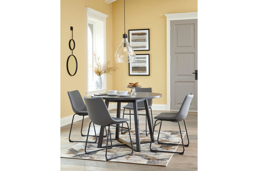 Signature Design by Ashley Centair 5-Piece Dining Set- Room View