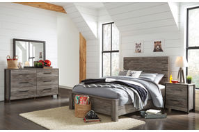 Signature Design by Ashley Cazenfeld 6-Piece Queen Bedroom Set - Room View