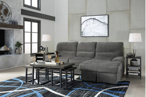 Signature Design by Ashley Yantis-Gray 2-Piece Mini Sectional Sleeper with Storage