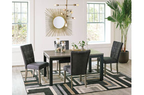 Benchcraft Dontally 5-Piece Dining Room Set - Room View