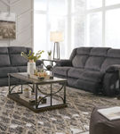 Signature Design by Ashley Burkner Power Reclining Sofa and Loveseat- Room View