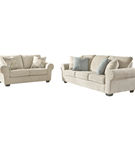 Benchcraft Haisley-Ivory Sofa and Loveseat