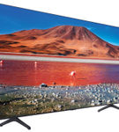 Samsung 75 inch 4K UHD LED Smart TV UN75TU7000FXZA- Side Angle View