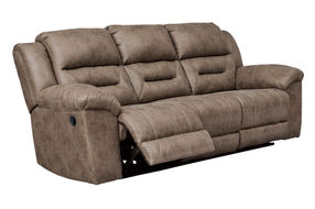 Signature Design by Ashley Stoneland-Fossil Reclining Sofa