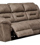 Signature Design by Ashley Stoneland-Fossil Reclining Sofa