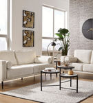 Signature Design by Ashley Caladeron-Sandstone Sofa and Loveseat- Room View