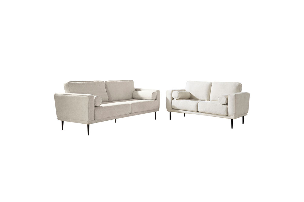 Signature Design by Ashley Caladeron-Sandstone Sofa and Loveseat